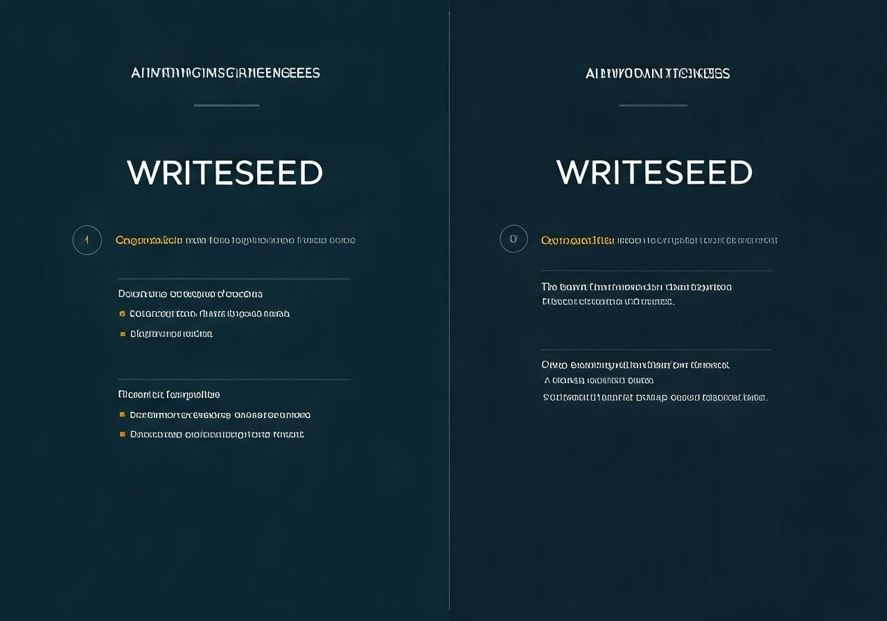Comparison of Writeseed and competitors