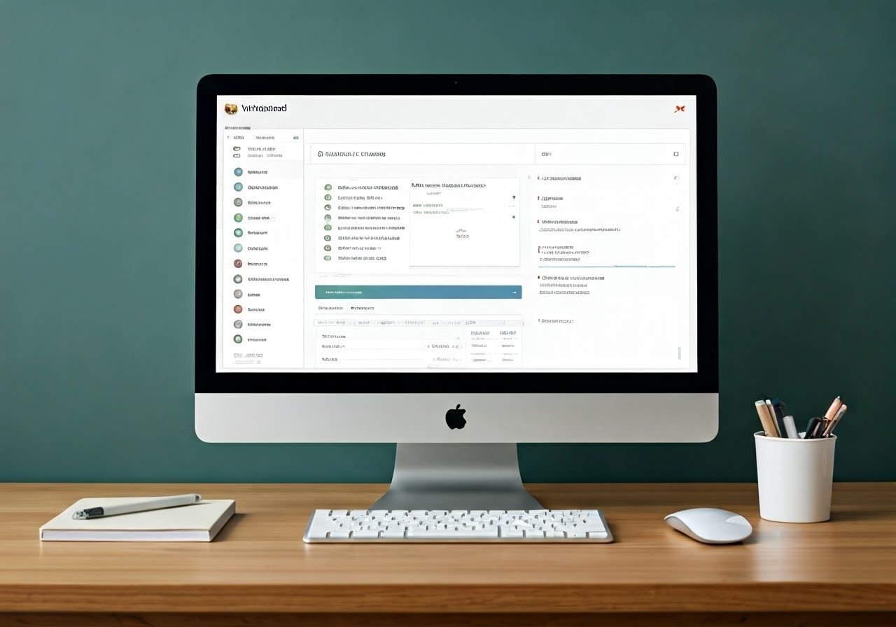 Computer screen displaying Writeseed features