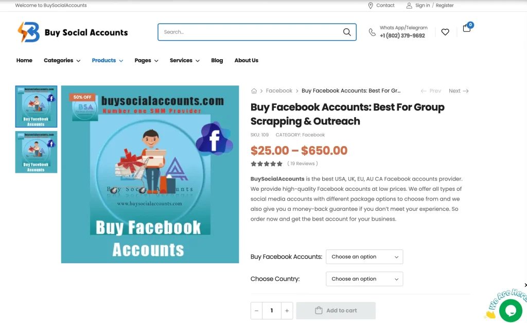 BuySocialAccounts